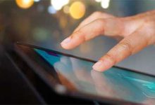 نمایشگر لمسی