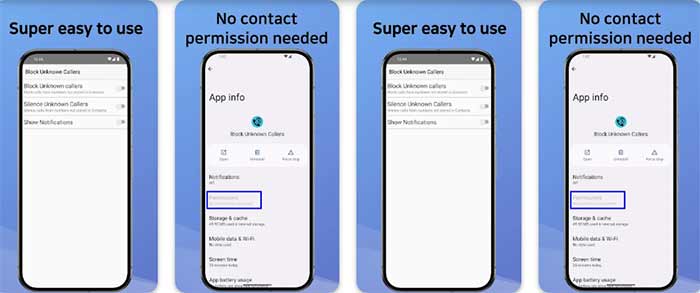 Block Unknown Callers