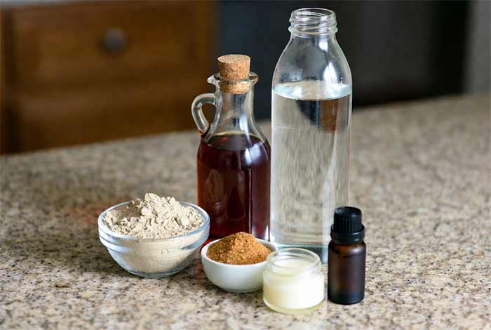 اسکراب قند و روغن نارگیل