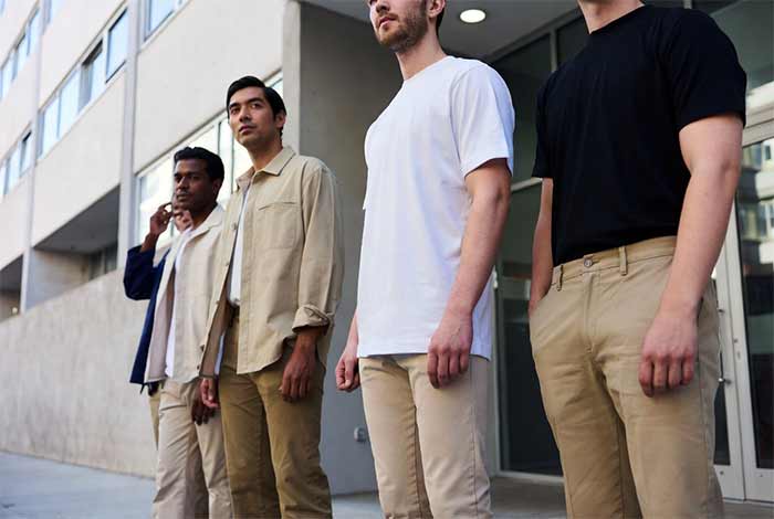 استایل مردانه با رنگ بژ یا خاکی 