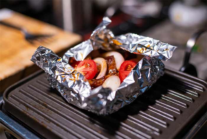 استفاده از گریل توستر برای غذاهای آبکی 